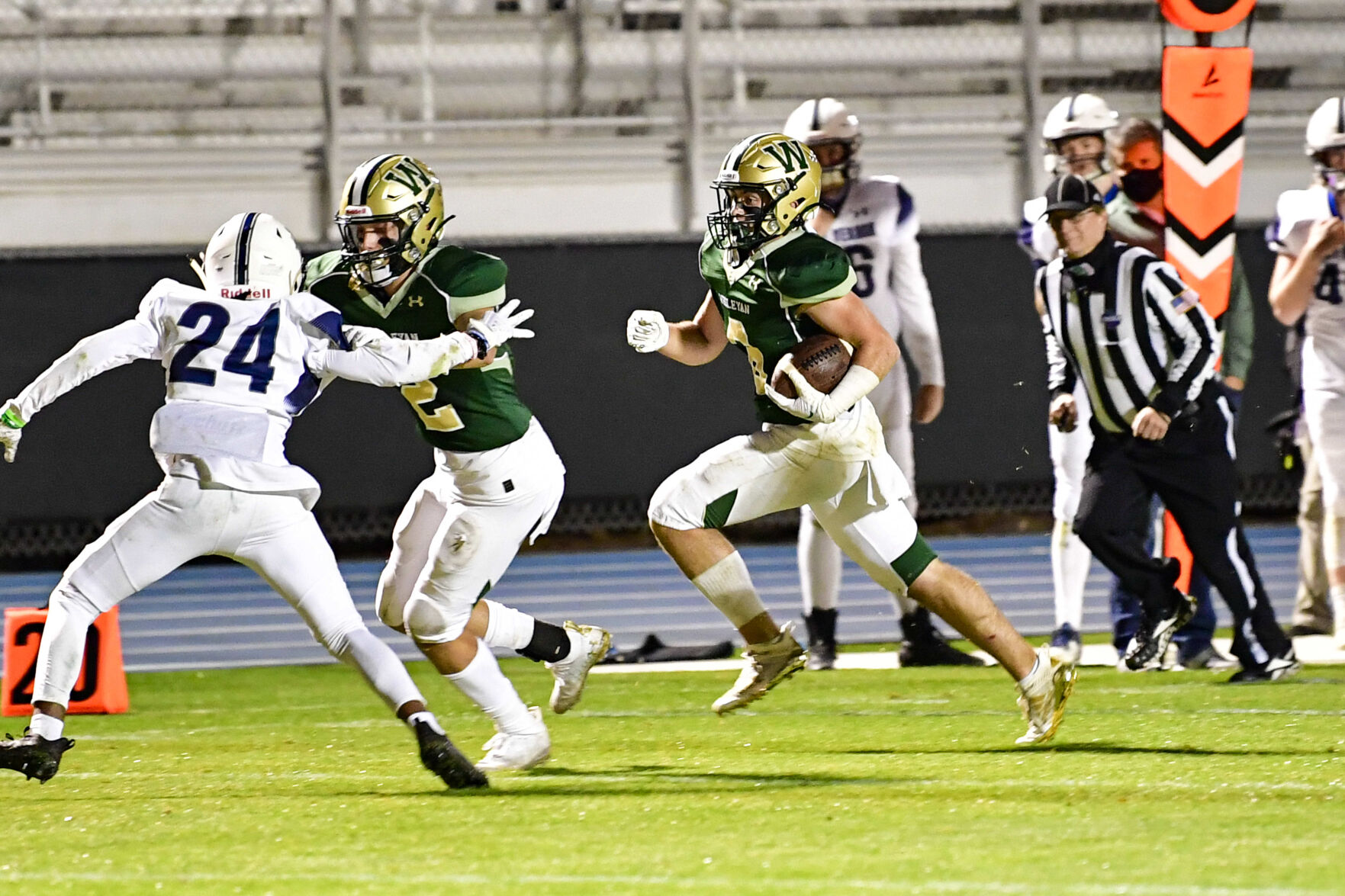 Mount Vernon Mustangs at Wesleyan Wolves 11/20/2020